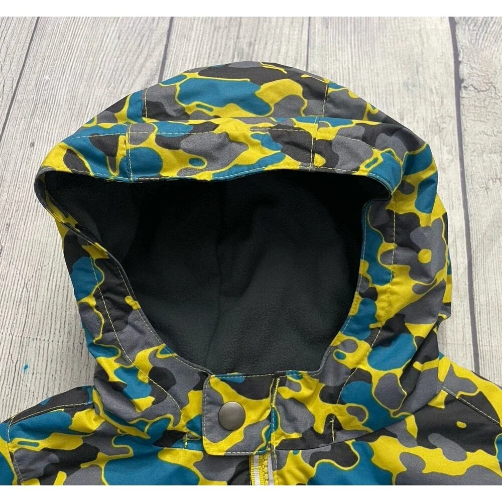 Camo Camouflage Columbia Little Boy Toddler Winter Coat Jacket with Hood Size 4T